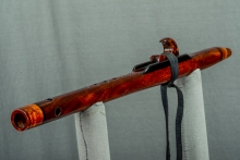 Texas Ebony Native American Flute, Minor, High E-5, #N8E (5)